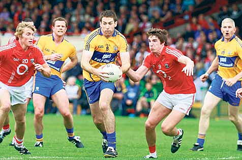 Follow my lead: Clare captain Gary Brennan was man of the match in the last Munster semi-final meeting between Clare and Cork back in 2013.