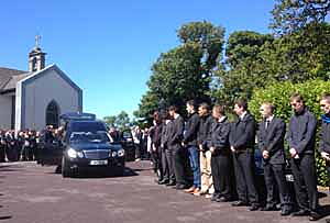 Barry Ryan funeral
