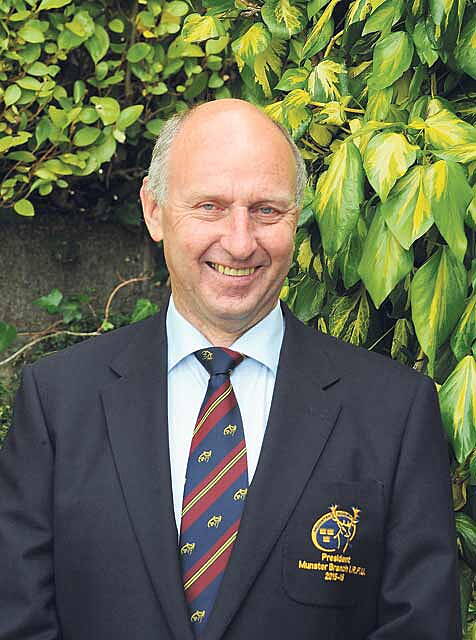 Honoured: Bertie Smith was recently appointed President of the Munster Branch IRFU.
