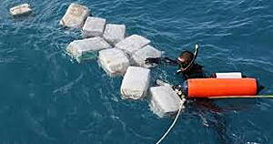 Some of the drugs found in the sea.