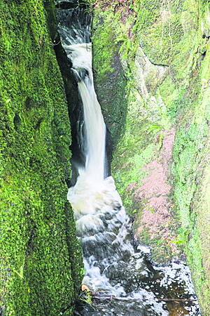 The waterfall at Leap