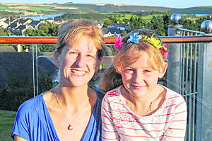 Saoirse Hayes and her mum Mary. Saoirse has designed a sensory room for her school.              (Photo: John Allen)