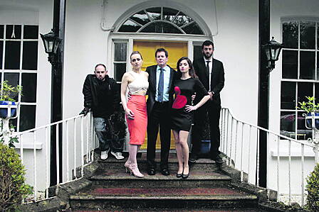 Macra Girls crime family, from left: Michael Linehan; Ann Gries; Denis Keily; Rebecca Munnelly, and Senan Byrne.