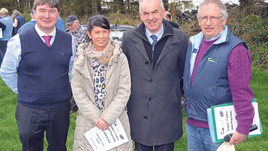 Large turnout for Spring dairy farm walk at Shinagh Image