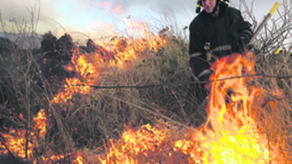 Firemen under pressure Image