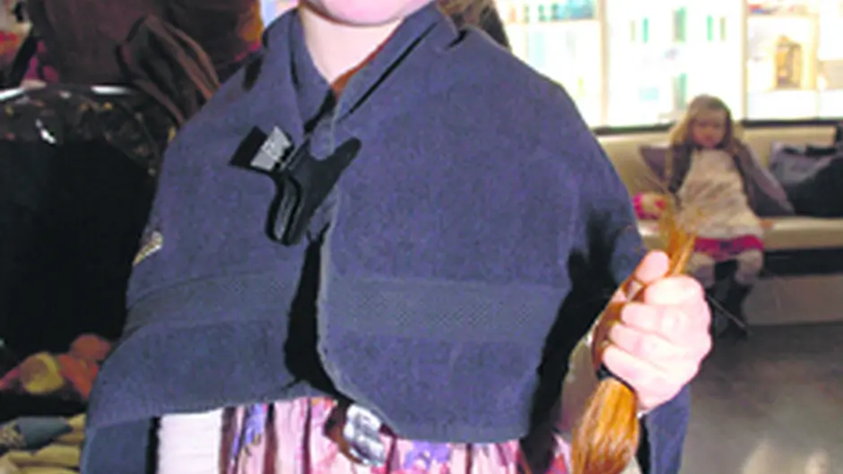 Saoirse chops her locks for charity Image