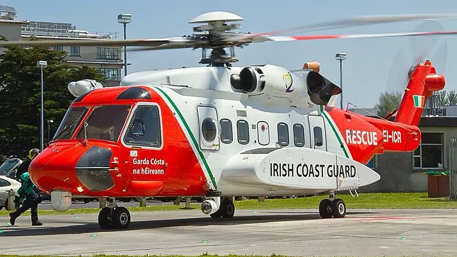 Castletownbere call out for SAR rescue helicopter Image