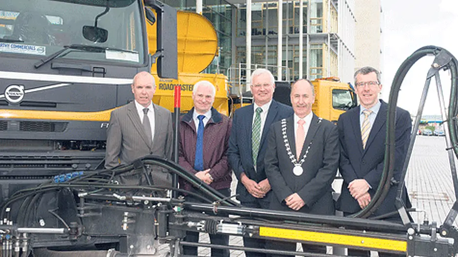 Cork County Council gets three more trucks for its road repairs Image