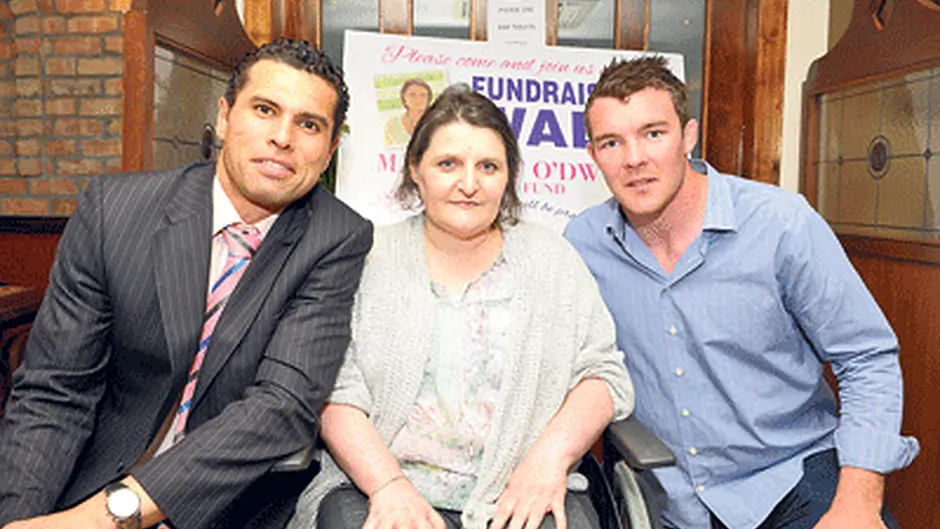 Sean g joins sports colleagues to support walk for Margaret Image