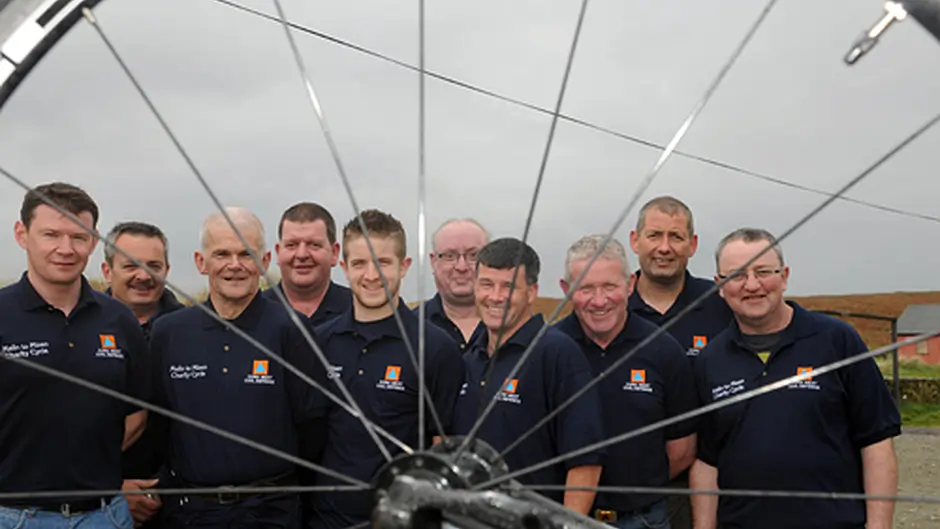 Members of Civil Defence for Malin to Mizen cycle trip Image