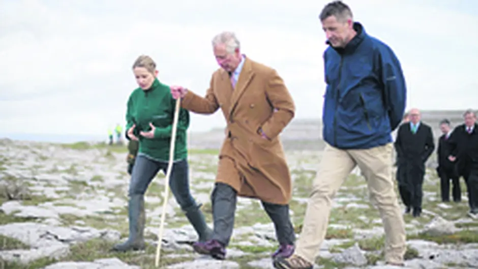 Innishannons Brigids hour with Prince Charles Image