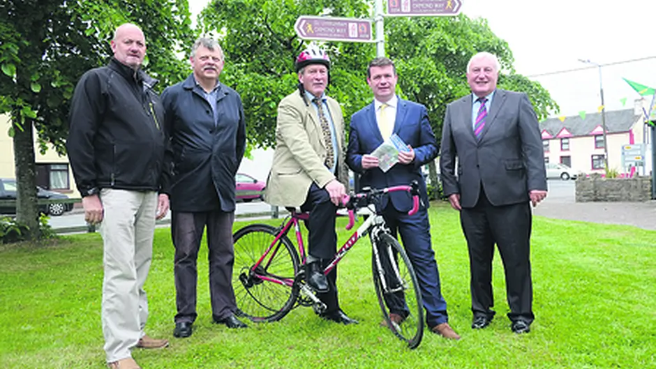 Pictured at the launch of a new marketing plan for the Beara-Breifne Way were - from left - Seamus Coffey, Image