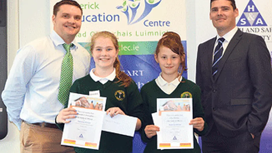 Pupils win Building Safety awards and certificates Image