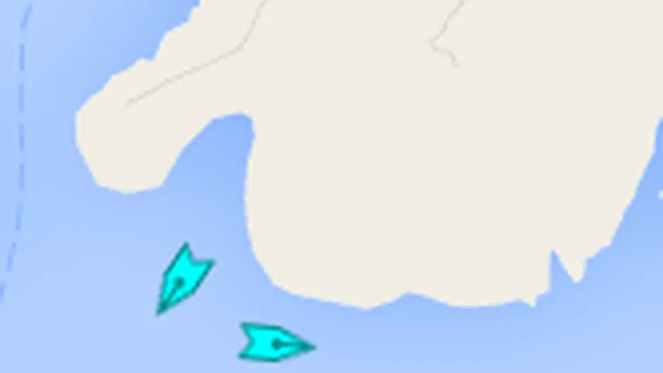 Coastguard SAR helicopter in rescue mission off Baltimore Image