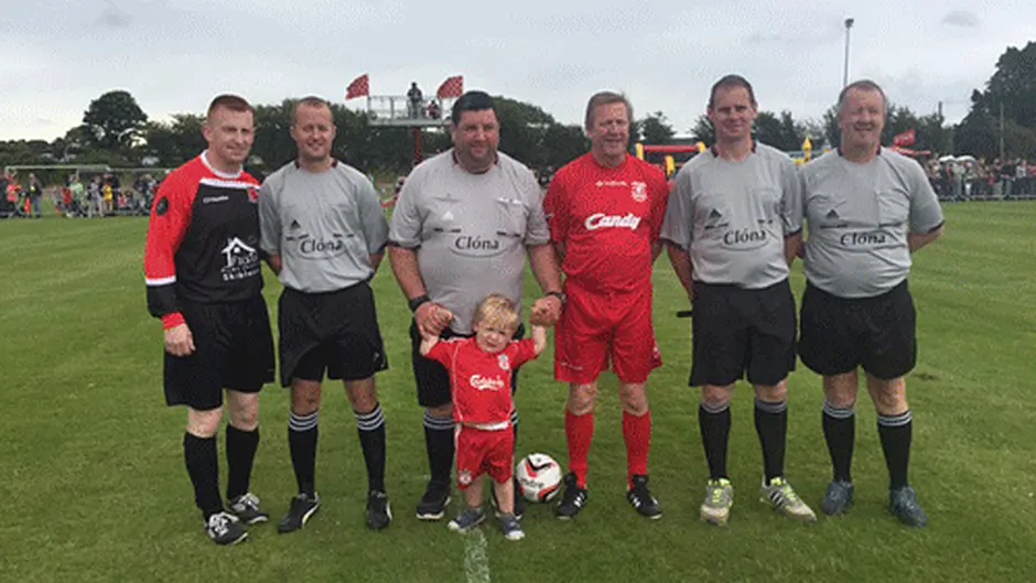 Mike Doolan scores twice as Drinagh legends beat Liverpool Legends on penalties Image