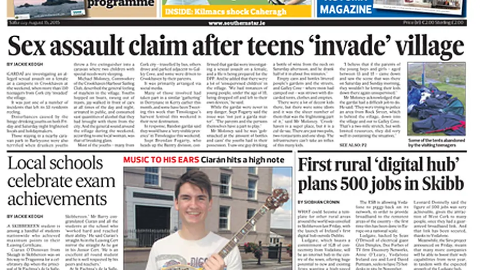 In this weeks Southern Star Image