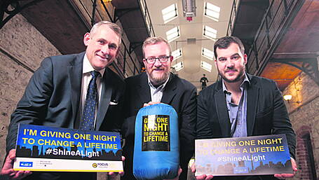 Focus Ireland seeks business backing for Shine a Light night Image