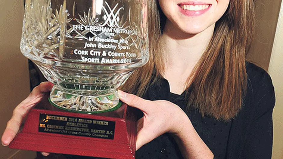 Caoimhe races to award Image