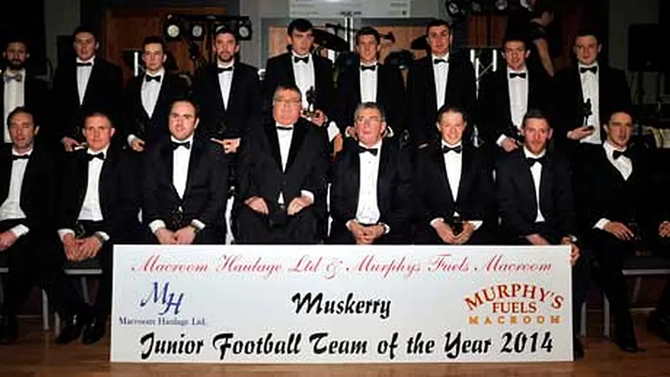 Muskerry GAA selects its 2014 junior football team of the year Image