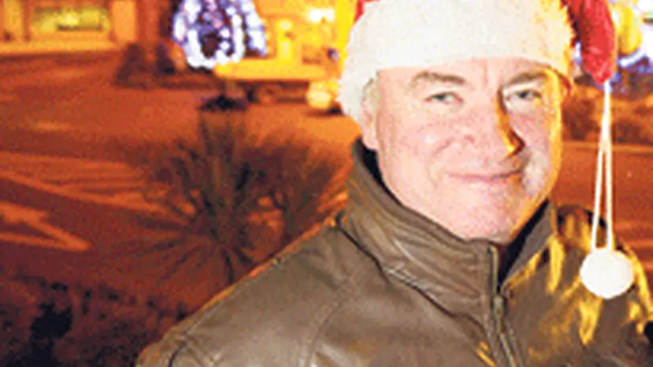 So just how far can you throw a Christmas tree Image