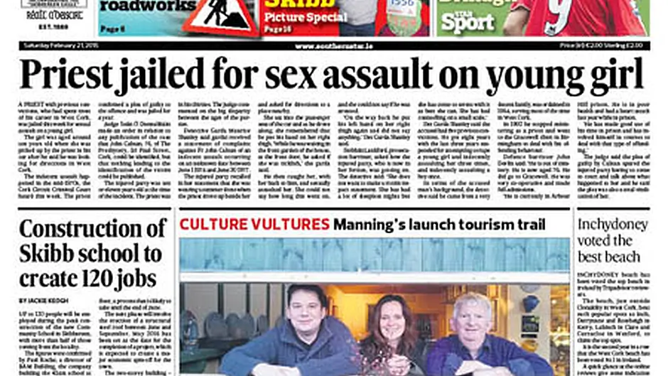 In this weeks Southern Star out tomorrow Image