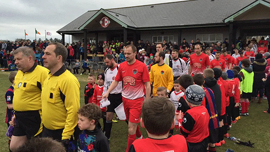 Ellis on target as Cork City defeat Skibbereen to retain Dave Wigginton Memorial Cup Image