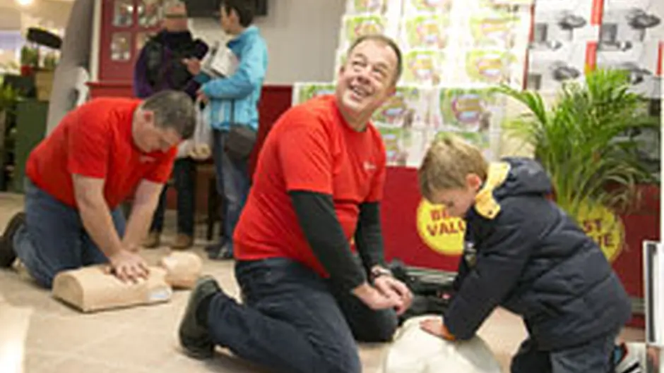 First Responders stage flashmob to encourage new trainees Image