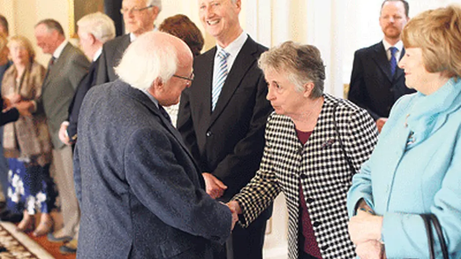 Presidential honours at the ras for Delia Image