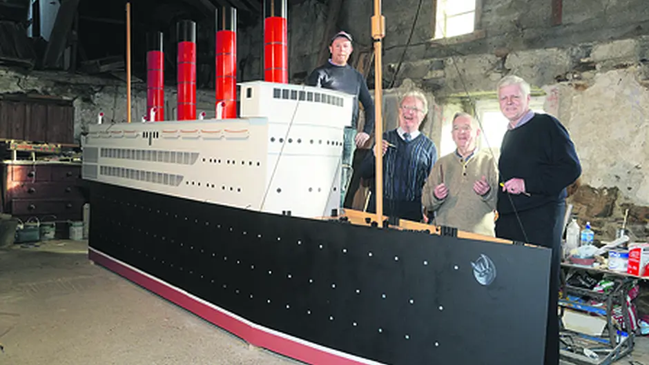 Maiden trip for Lusitania Image