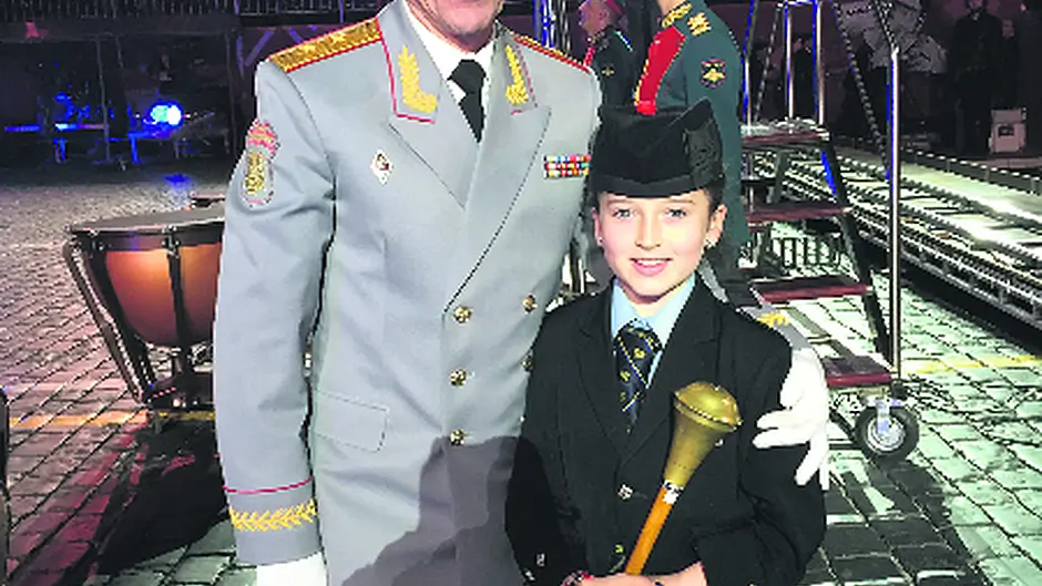 West Cork Pipe Band plays for Putin on Moscow trip Image