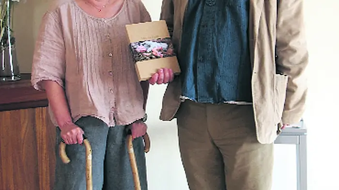 Michael Harding launches Corina's inspiring book Image