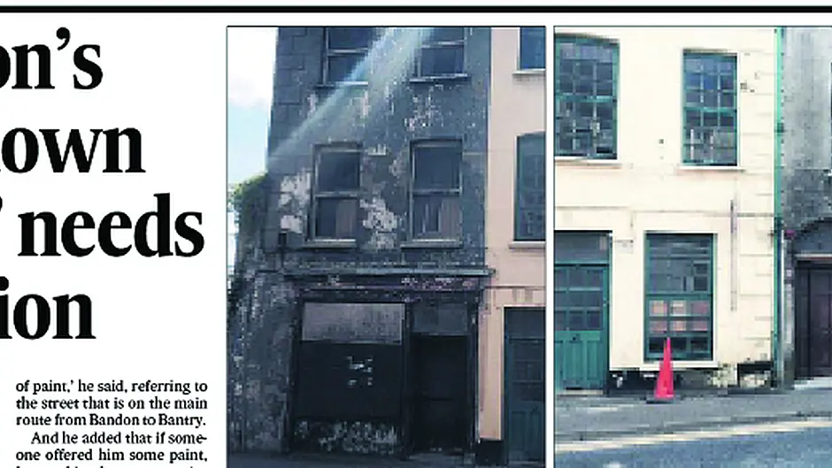 Locals give facelift to Bandons Drab Street Image