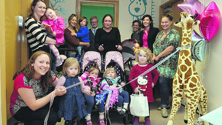 Local business joins Pampers to provide a parenting room for shoppers in Bandon Image
