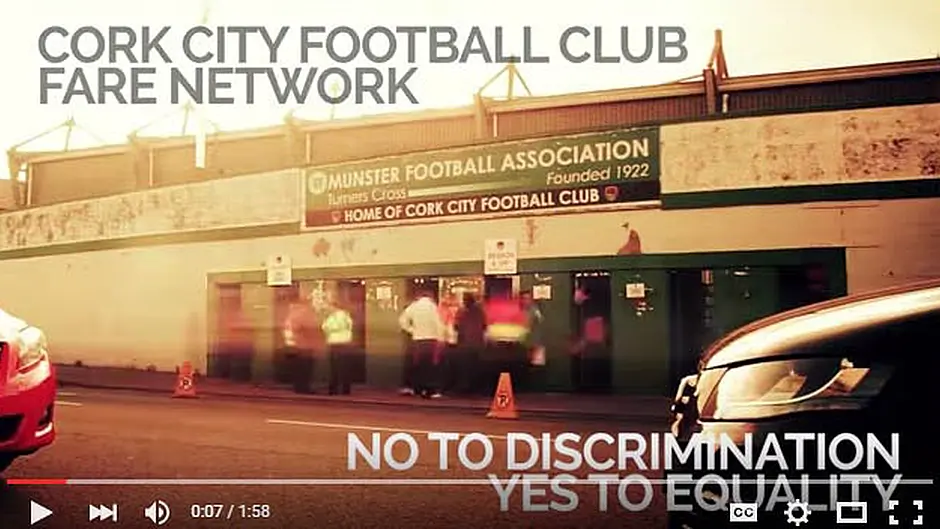 VIDEO: Cork City FC release fantastic anti-racism video Image