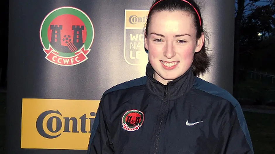 Ciara McNamara wins Cork City WTF Player of the Month award Image