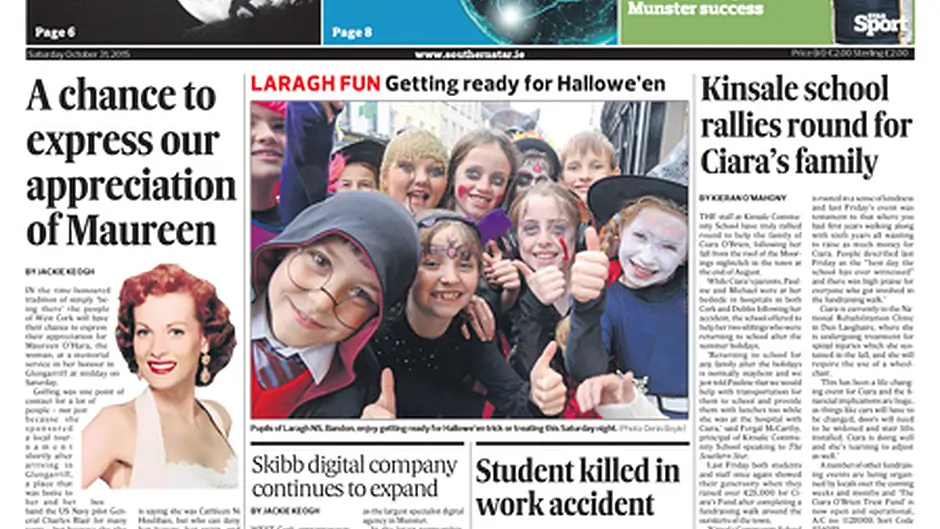 In this weeks Southern Star Image
