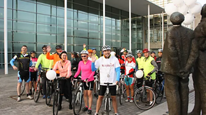 Council staff get in the saddle for Cork charity Image