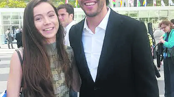 Kinsales Sophie teams up with Kaka Image