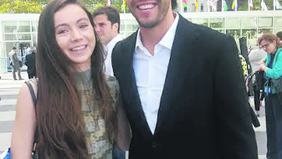 Kinsales Sophie teams up with Kaka Image
