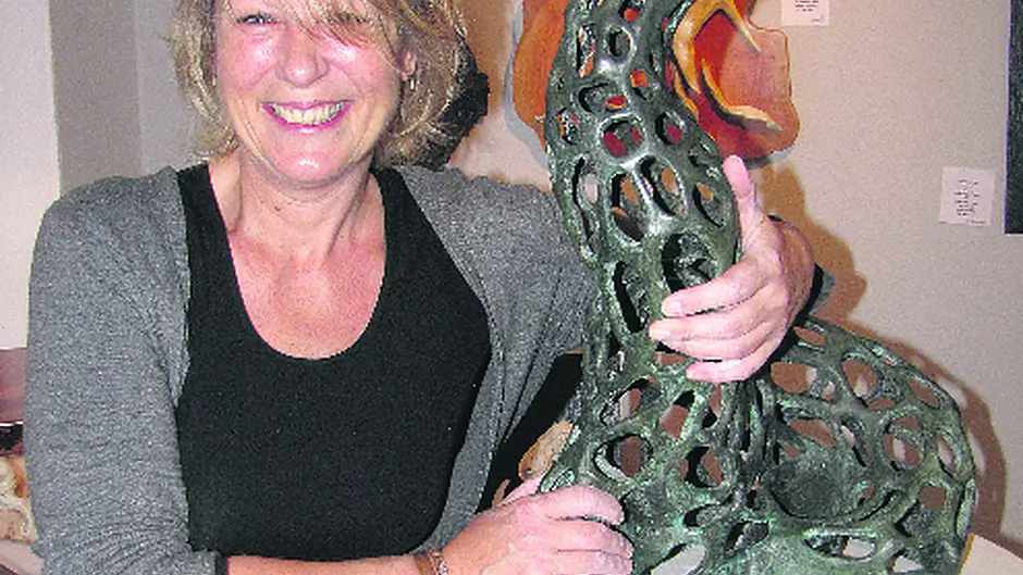 West Cork sculptor Alison Ducker celebrates her first big exhibition in London Image