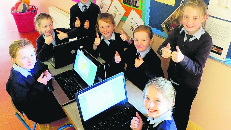 Digital schools plaque for Kilcoe Image