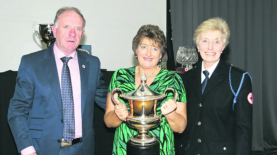 Bandons Bernie receives Red Cross carer award Image