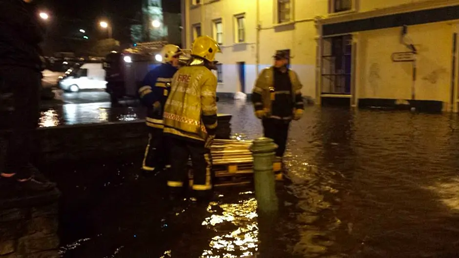 Former mayor slams poor progress on flood relief schemes as Bandon under water again Image