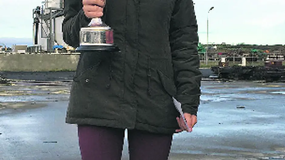 Nancy nets €600 after 17km swim for charity Image