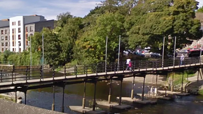 Bandon footbridge closed for repairs Image