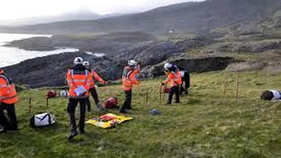Walker is stretchered off hill near Durrus after injury Image