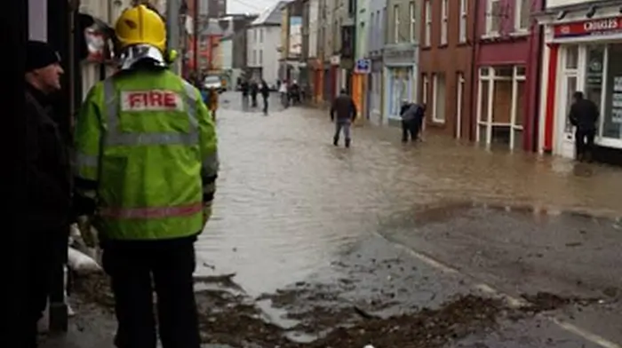 Diversions in place as flooding hits Skibbereen Image