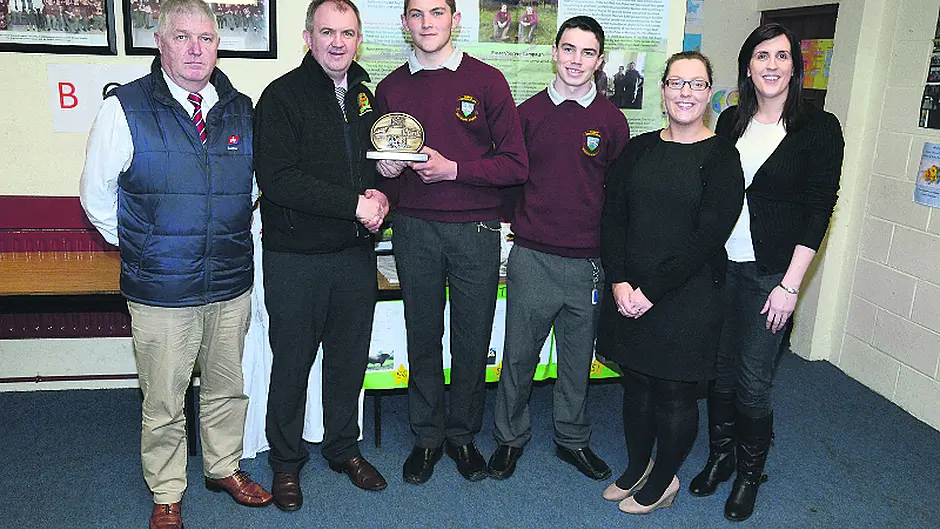 Bandon students calf-rearing finalists Image