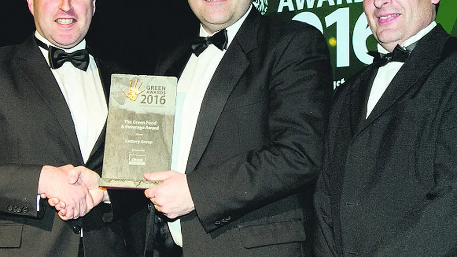 Major success for Carbery at  Green Awards Image