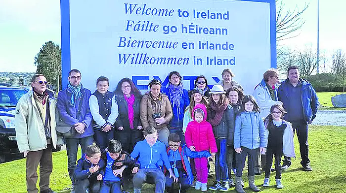 French primary school students enjoy a twinning visit to Schull Image